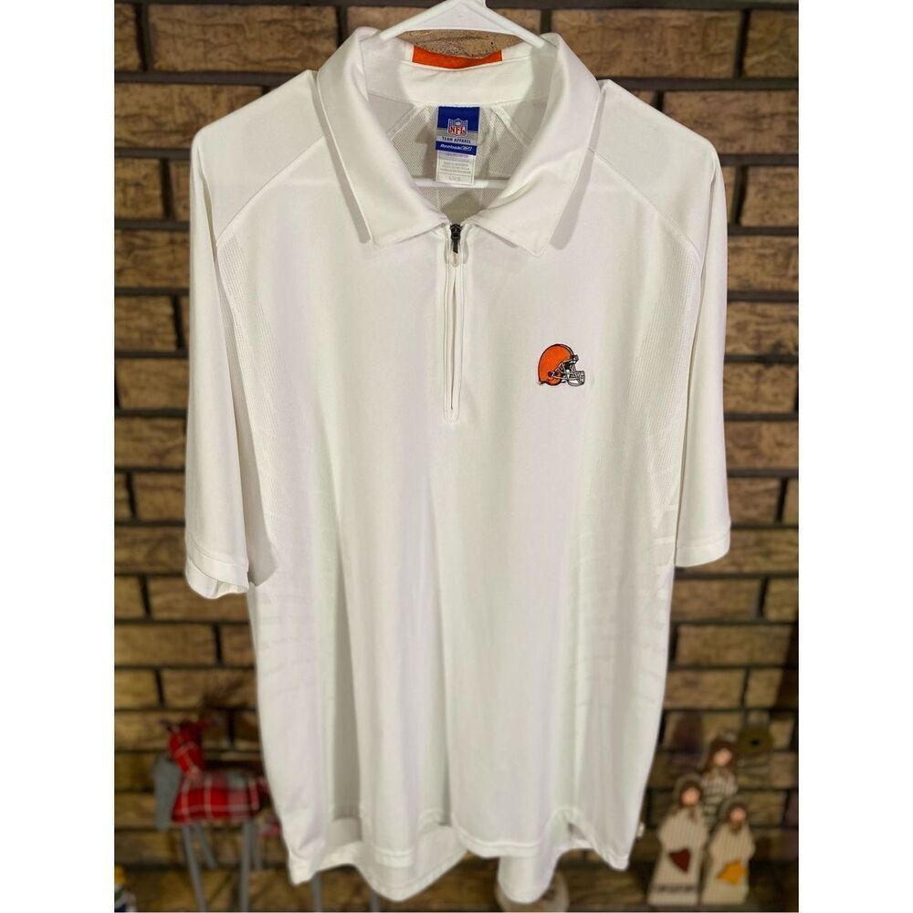 Cleveland Browns NFL Team Apparel Reebok Polo Shirt